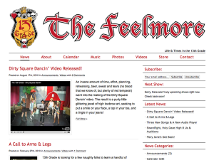 13th Grade's "The Feelmore"