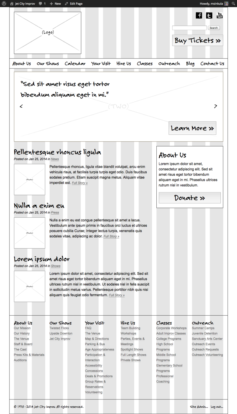 Mike's 960 Wireframe Example